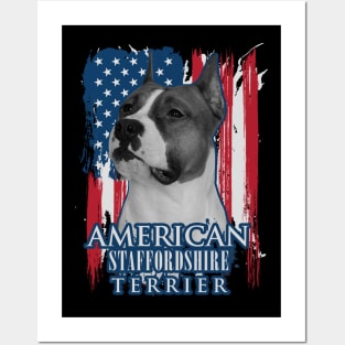 American Staffordshire Terrier - Amstaff Posters and Art